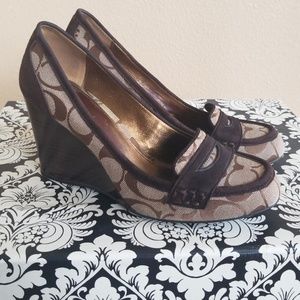 Authentic Coach Wedges